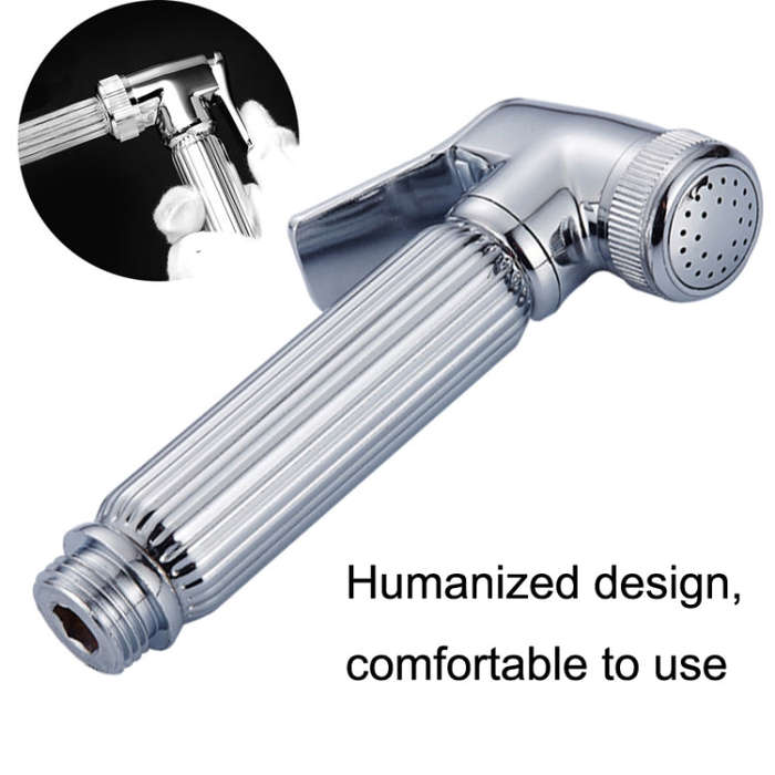 Multifunctional Wome Washers Pressure With Water Stop Woman Wash Nozzle Set, Colour:Antique