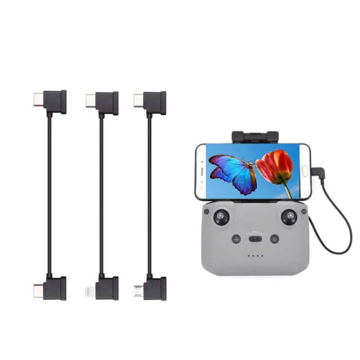 Original DJI RC-N1 Remote Controller Data Cable To  Connect Phone,Spec: USB Type-C