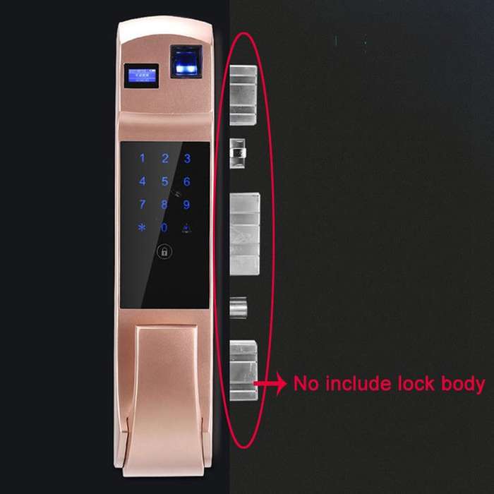 Fully Automatic Fingerprint Password Lock Intelligent Anti-theft Home Electronic Credit Card Auto...