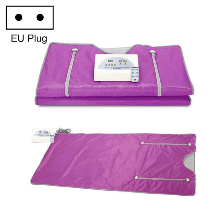 Infrared Far-ray Sweat Steaming Zipper Space Blanket Household Whole Body Dehumidifier, Colour:Pu...