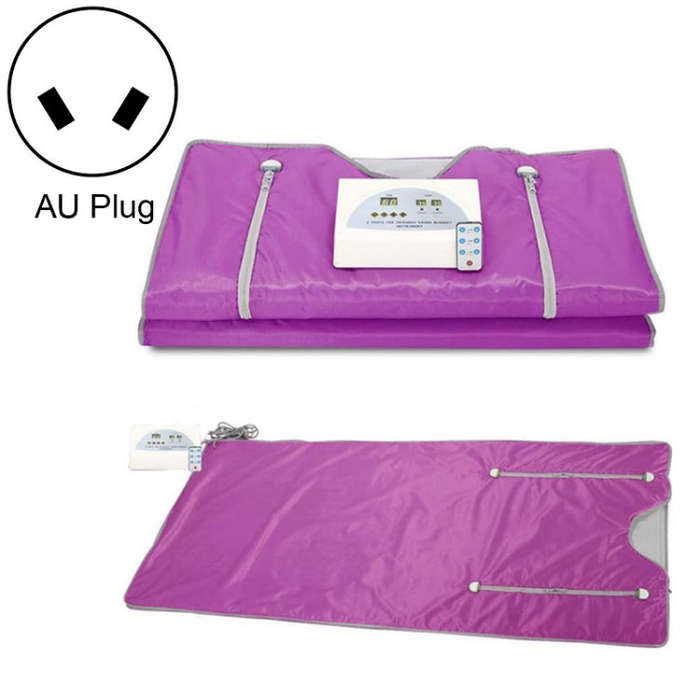 Infrared Far-ray Sweat Steaming Zipper Space Blanket Household Whole Body Dehumidifier, Colour:Pu...