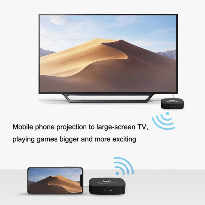 AY88 HDMI Wireless Transmitter WIFI Signal Extender H.264 Format Multi-To-One Application(UK Plug)