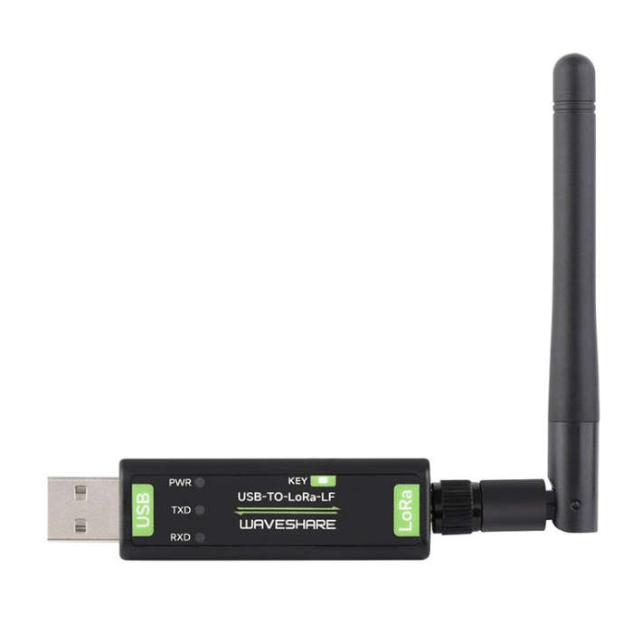 2pcs Waveshare 24513 USB To LoRa Data Transfer Module Based On SX1262 LF Version Using TCXO Cryst...