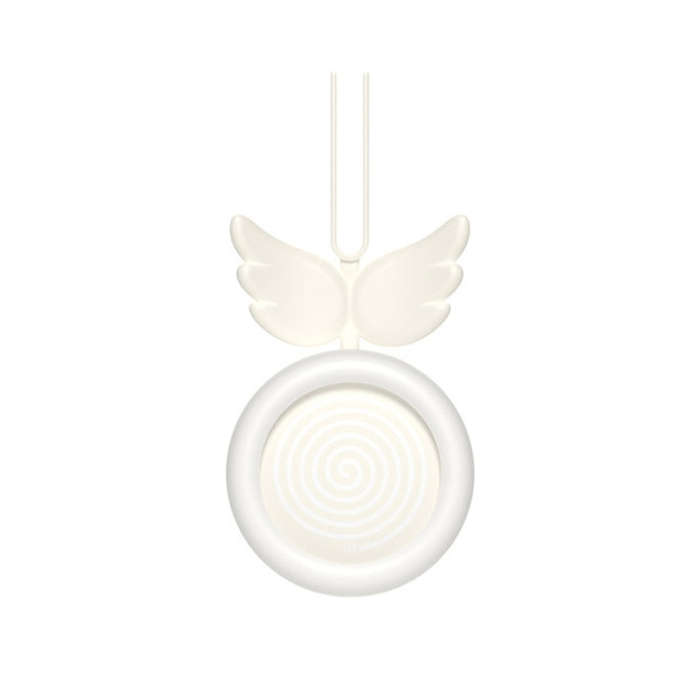 USB Charging Fan Brushless Hanging Neck Mini Sling Lazy Fan(White)