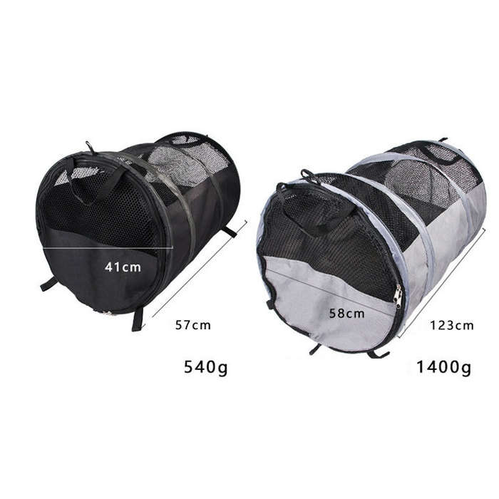 Pet Car Bag Foldable Car Pet Cushion Back Seat Tent, Specification: Large(Gray)