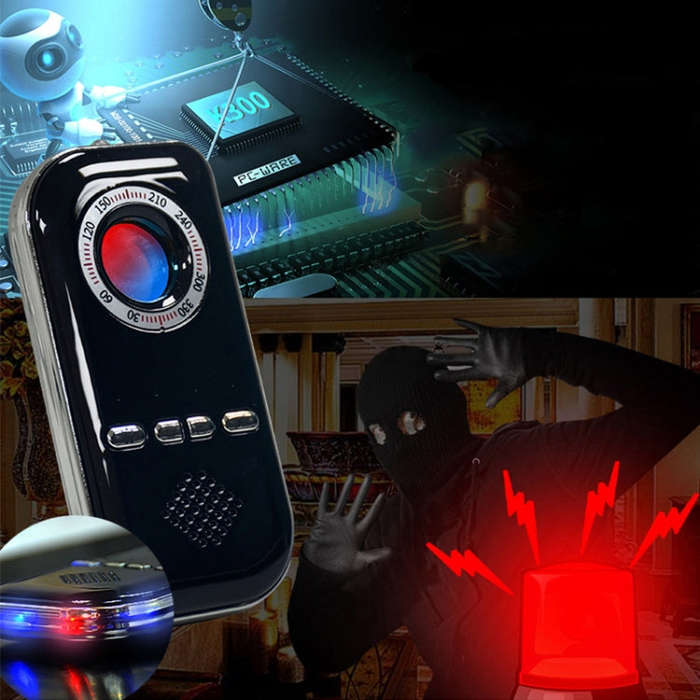 K300 Multifunctional Infrared Detector Hotel Anti-Snooping Camera Detection Travel Compass Anti-l...