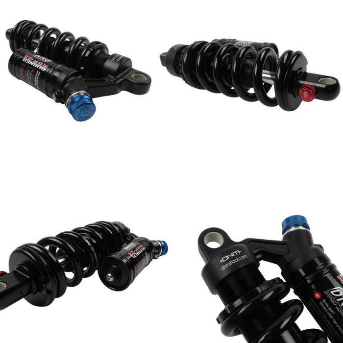 DNM RCP2S Mountain Bike Oil Spring Rear Shock Absorber Soft Tail Frame Rear Bladder, Size:200mm(W...
