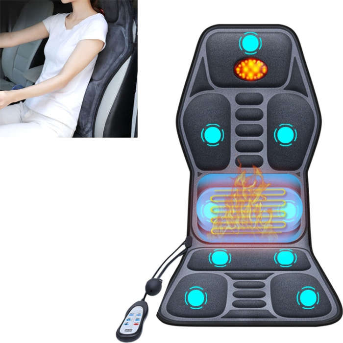 YJ-308 Car Massager Cervical Spine Neck Waist Car Home Heating Whole Body Multifunctional Massage...