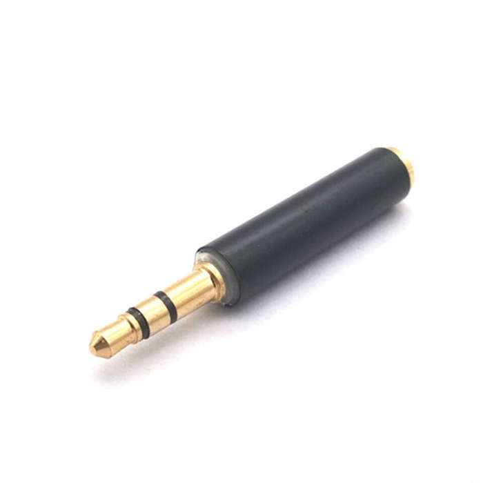 10 PCS 3.5mm 3 Section Revolution 4 Section Female Mobile Phone Headset Adapter Male to Female Au...