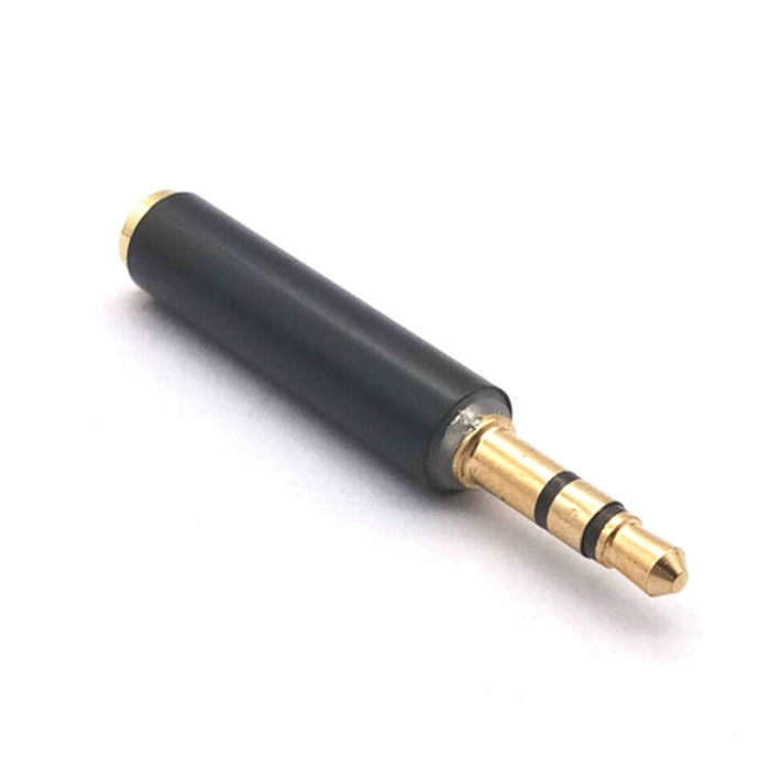10 PCS 3.5mm 3 Section Revolution 4 Section Female Mobile Phone Headset Adapter Male to Female Au...