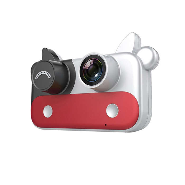 Cow WIFI Kids Camera Mini SLR Cartoon Digital Camera(Red)
