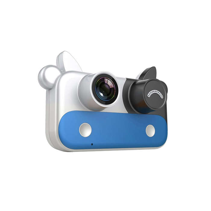 Cow WIFI Kids Camera Mini SLR Cartoon Digital Camera(Blue)
