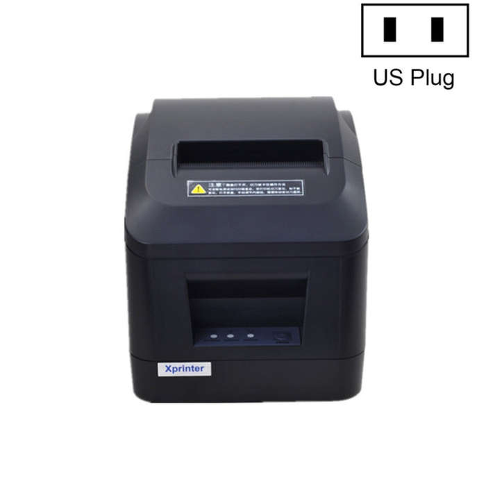 Xprinter XP-A160M Thermal Printer Catering Bill POS Cash Register Printer, Style:US Plug(Network ...