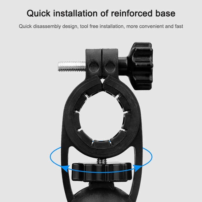 Electric Bicycle Mobile Phone Holder Can Be Rotated 360-degree Mobile Phone Holder Four-way Adjus...