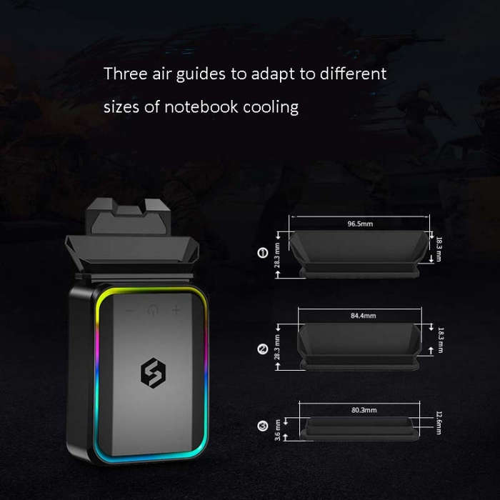Suohuang Computer Notebook Exhaust Radiator Side Suction Fan Machine for Lenovo/ASUS/Dell laptops...
