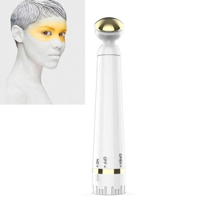 Eye / Lip Massager Reduce Eye Bags and Dark Circles without Battery(1905 Gold)