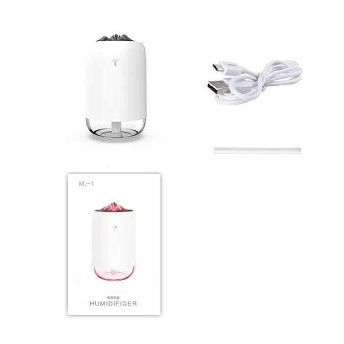 Car Portable Humidifier Household Night Light USB Spray Instrument Disinfection Aroma Diffuser(Pe...