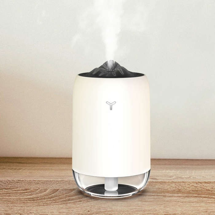 Car Portable Humidifier Household Night Light USB Spray Instrument Disinfection Aroma Diffuser(Pe...
