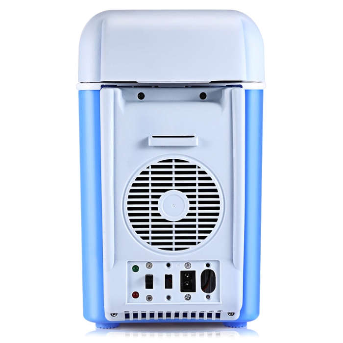7.5L Capacity Portable Car Refrigerator Cooler Warmer Truck Thermoelectric Electric Fridge for Tr...