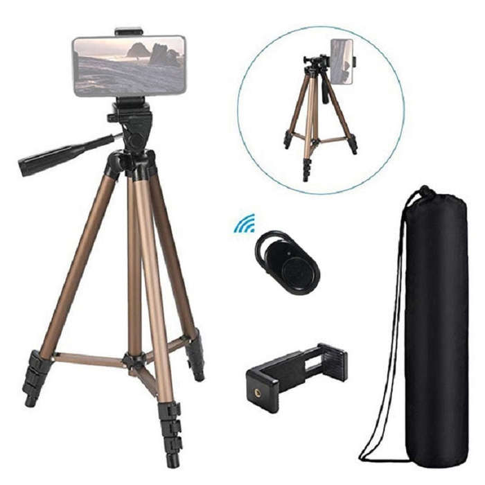 Camera Portable Telescopic Bracket, Specification:Tripod Set