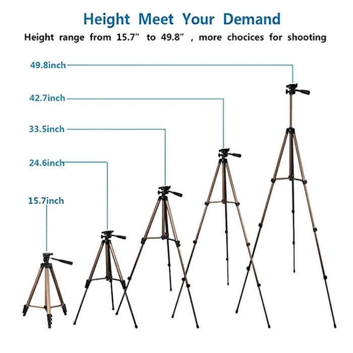 Camera Portable Telescopic Bracket, Specification:Tripod Set