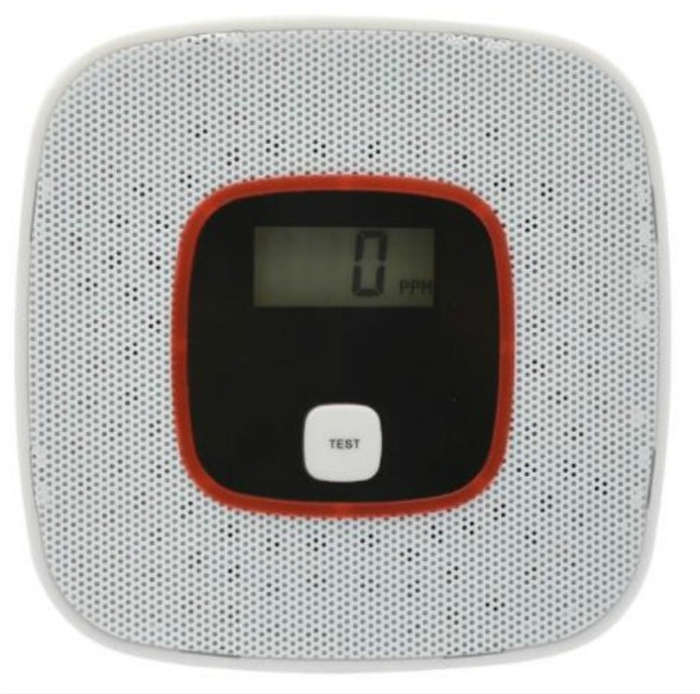 Carbon Monoxide Detector Gas Alarm Sensor Poisoning Gas Tester Human Voice Warning Detector with ...