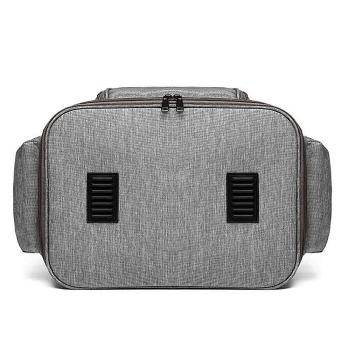 Portable Pet Bag for Outing Cats and Dogs Collapsible Pet Shoulder Bag Pet Backpack(Light Gray)