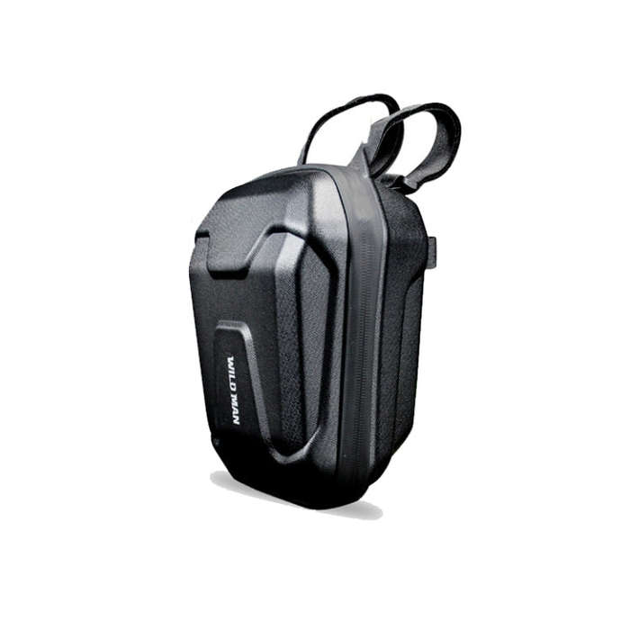 Wild Man Ts9 For Scooter / Bicycle Universal Waterproof Pu + Eva Hard Shell Front Bag with Reflec...