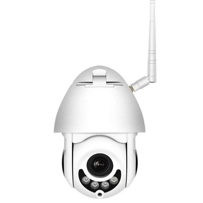 OU-A1IN PTZ Control 355 Degree Rotation Infrared WiFi Smart Dome Camera, Two-Way Voice Intercom M...