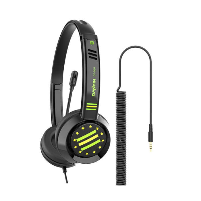 DANYIN DT326 Head-mounted Desktop Computer Children Learning Wire Headset with Microphone, Cable ...