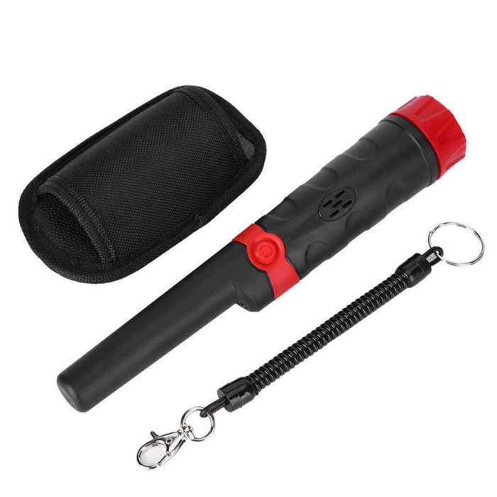 MD970 Waterproof High Sensitivity Metal Positioning Rod Adjustable Sensitivity Metal Detector(Black)