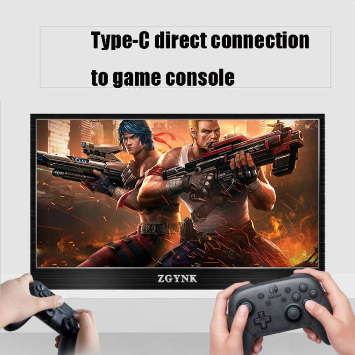 ZGYNK TPZ1303 Type-c Portable Computer Extender Display, Size: 15.6 inch 3840x2160