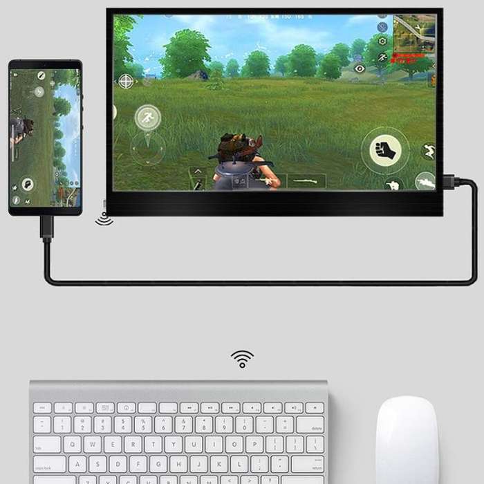 ZGYNK TPZ1303 Type-c Portable Computer Extender Display, Size: 15.6 inch 3840x2160