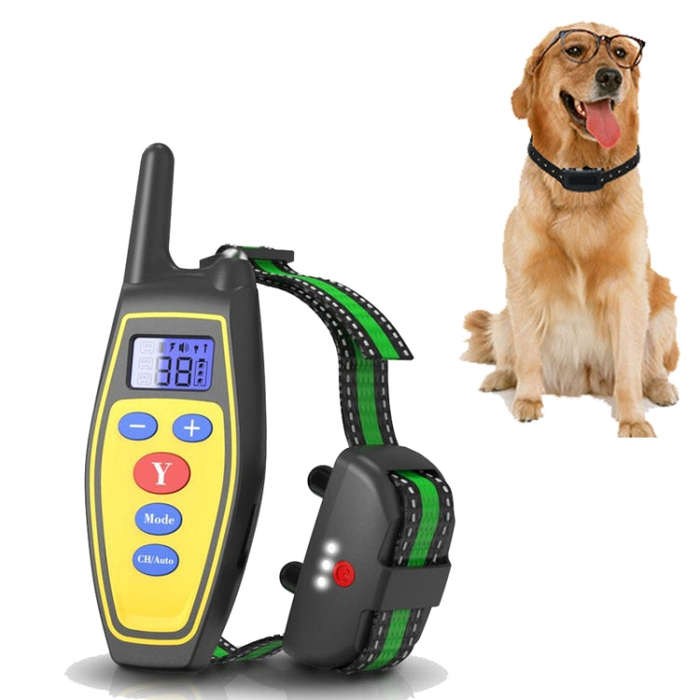 Training Device Remote Control Bark Control Charging Waterproof Pet Training Collar with Vibratio...