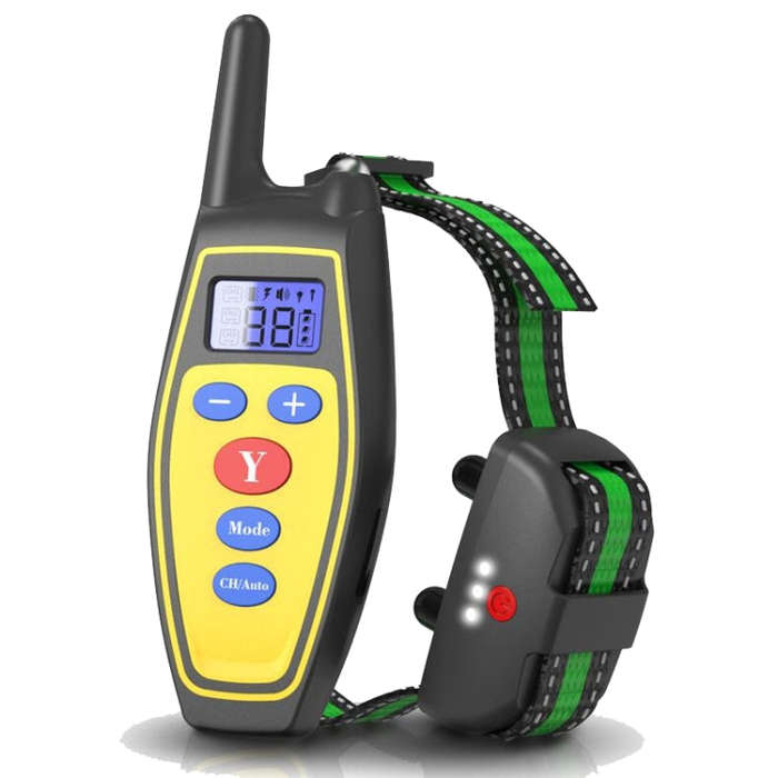 Training Device Remote Control Bark Control Charging Waterproof Pet Training Collar with Vibratio...