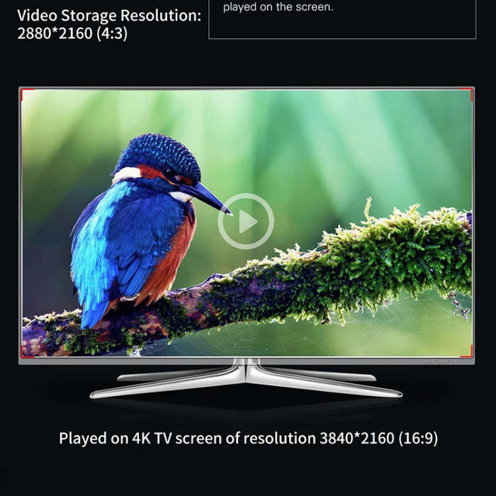 ORDRO AC3 3.1 inch IPS Screen 4K Full HD 13MP Night Vision WiFi Live Camcorder DV Digital Camera,...