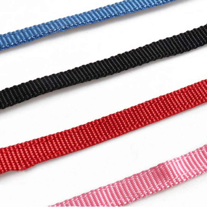 Pet Collar Webbing Cat Collar Star Moon with Pendant, Size:1x28cm(Red)