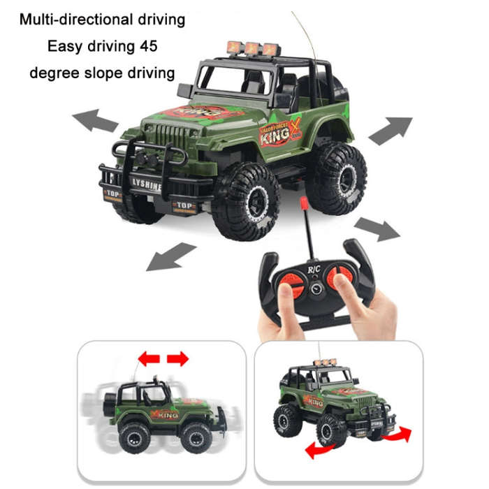 USB Charging Electric Children Remote Control Car Toys(Blue Buggy)
