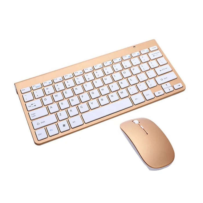 USB External Notebook Desktop Computer Universal Mini Wireless Keyboard Mouse, Style:Keyboard and...