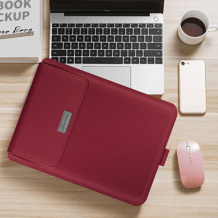 A2 4 in 1 Computer Bracket Liner Bag Storage Bag, Size:15 inch(Red)