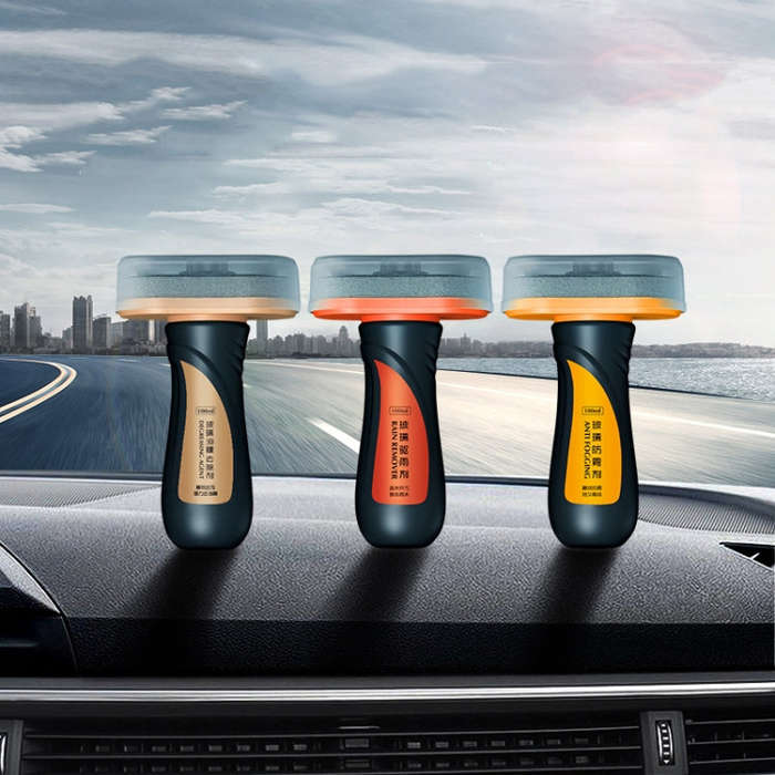 2 PCS Glass Rain Repellent Cleaner Wiper Car Windshield Rain Repellent Cleaner Car Supplies, Spec...