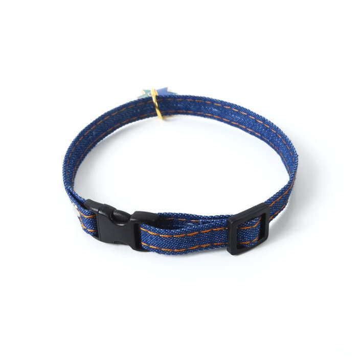 Pet Cowboy Cat Dog Collar With Bell Pet Accessories, Size:S 16-32cm, Style:Cat