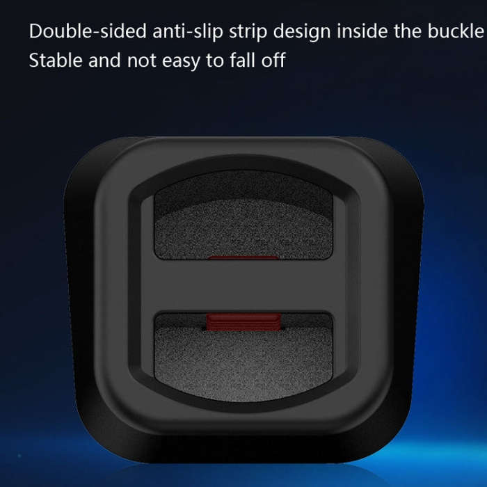 5 PCS Car Phone Holder Base Universal Car Air Outlet Clip Bracket Base, Colour: Silver Reflective