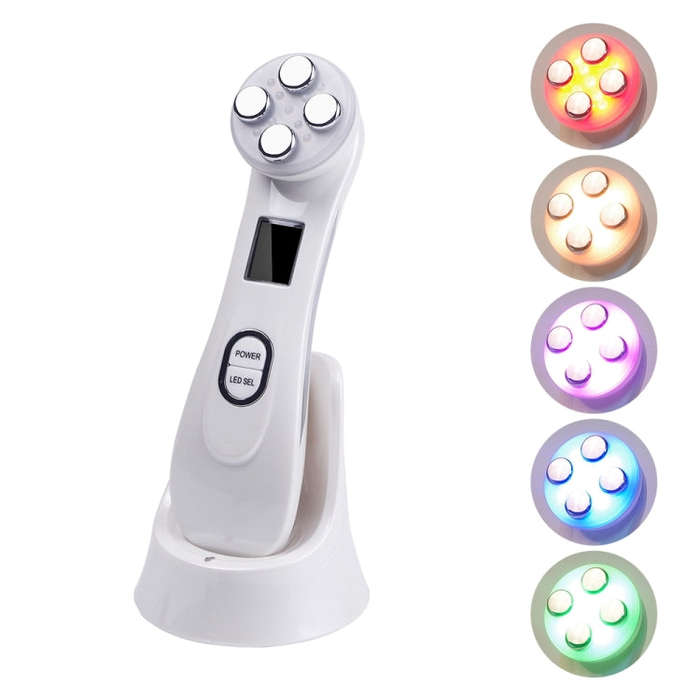 Radio Mesotherapy Electroporation Face Beauty Pen Radio Frequency LED Photon Face Skin Rejuvenati...