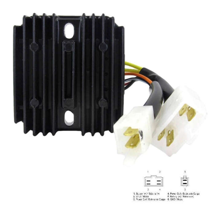 2002.21 Motorcycle Rectifier For Kawasaki AM109462 21066-2071 SH637-12