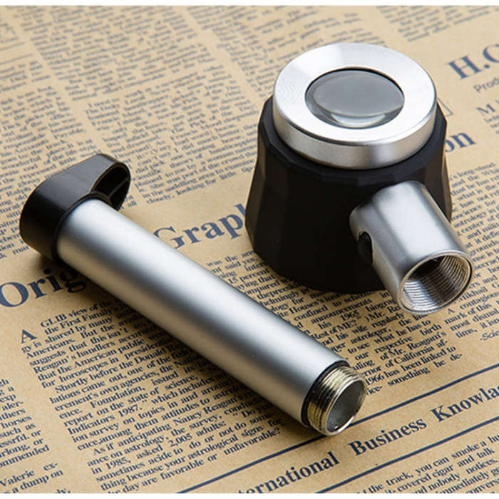 Handheld With Scale With 3 Lights 45 Times Magnifying Glass High-Definition Double Lens Magnifyin...