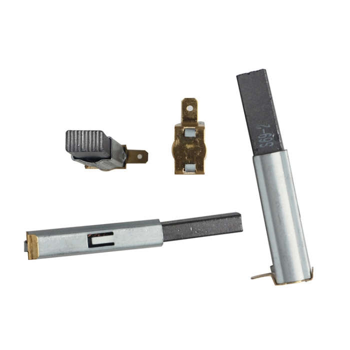 5 PCS Industrial Vacuum Cleaner/Suction Machine Accessories Motor Carbon Brush for Jieba / Baiyun...