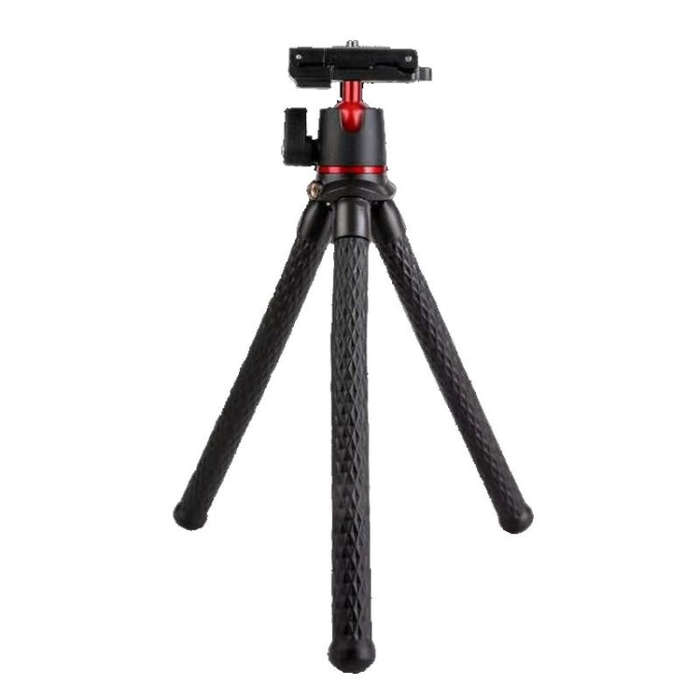 Portable SLR Camera Mobile Phone Live Mini Desktop Tripod Stand  With Head