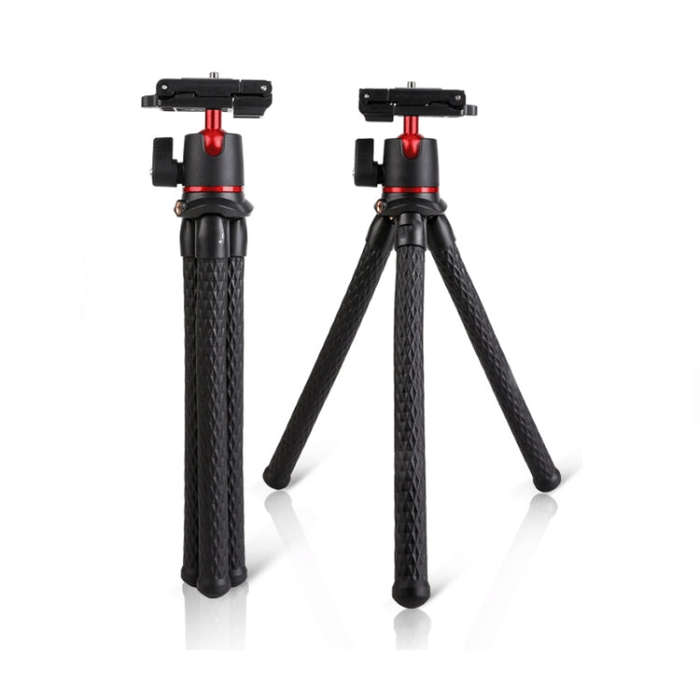 Portable SLR Camera Mobile Phone Live Mini Desktop Tripod Stand  With Head