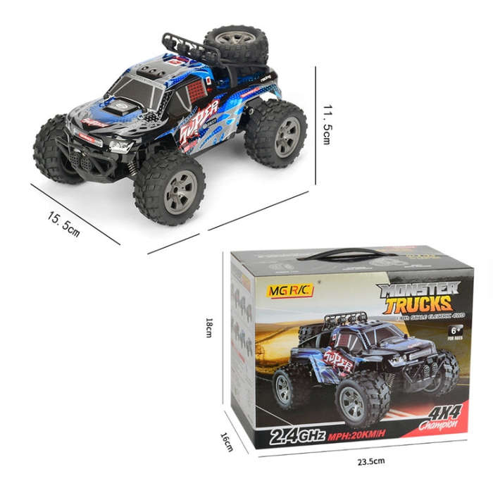 MGRC Charging Remote Control Car 2.4G Wireless Remote Control Four-Way Cross-Country Climbing Car...